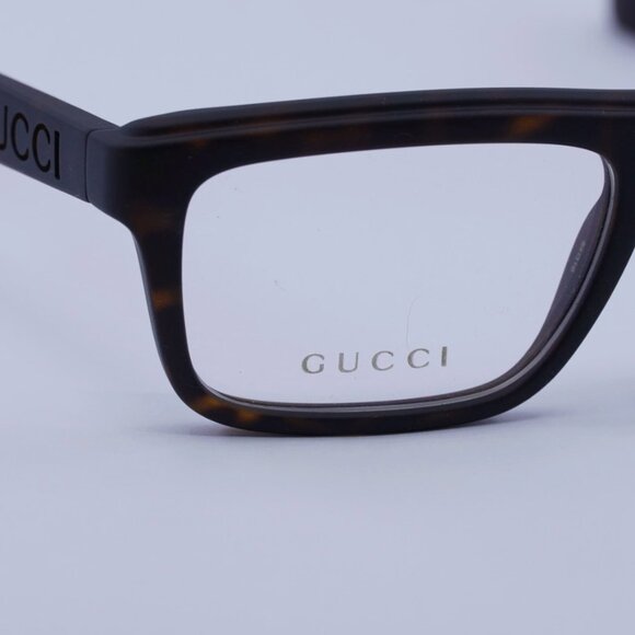 Gucci Matte Havana 54mm Eyeglasses New Authentic main image 5